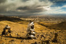 Rich and barren Badlands